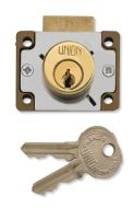 UNION J4147-PL-1.75 Cupboard Lock Straight Cylinder 44mm Brass