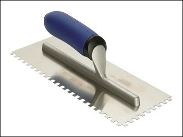 VITREX 102957 Square 6mm Notched Trowel 11x5in