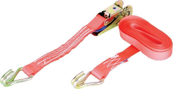 WARRIOR BDV1571BP Ratchet Straps 25mm x 5m 1000kg