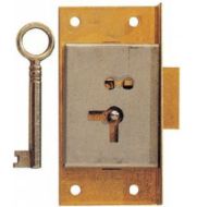  Cupboard Lock Cut 1 Lever 2.1/2 RH 1 Key